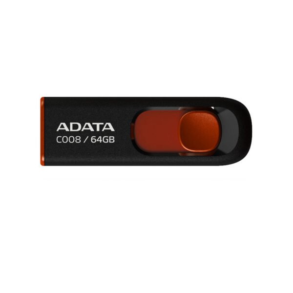 Unidad Flash USB C008 Negro/Rojo 64GB