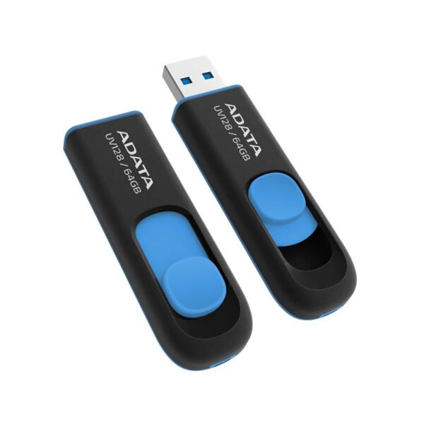 Unidad flash USB UV128 Negro/Azul 64GB - Image 2