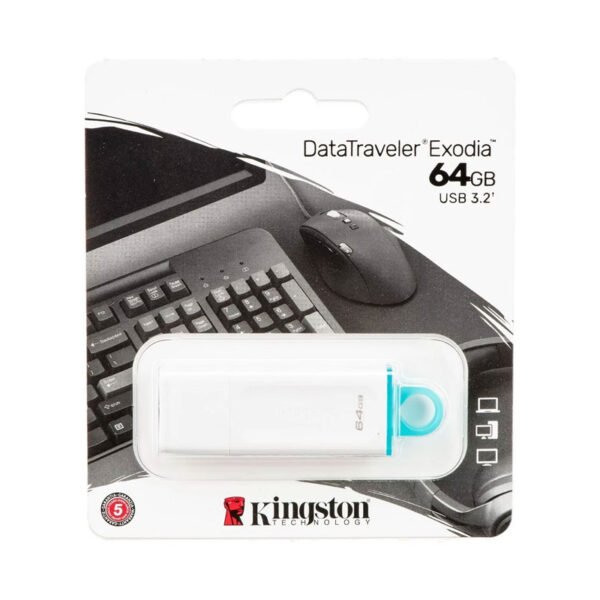 DataTraveler Exodia 64GB Blanco - Image 3