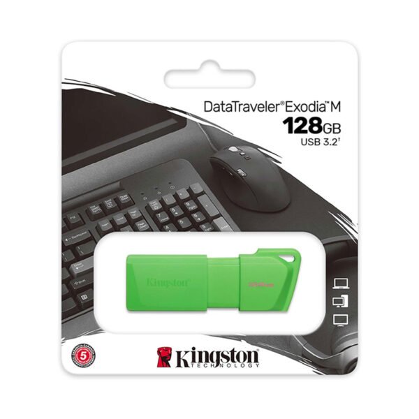 DataTraveler Exodia M 128GB Verde Neon - Image 3