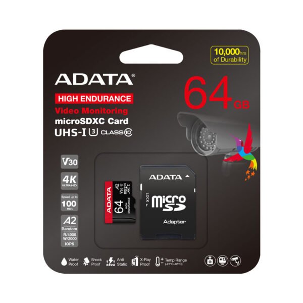 MicroSD High Endurance microSDXC/SDHC UHS-I - 64GB - Image 3